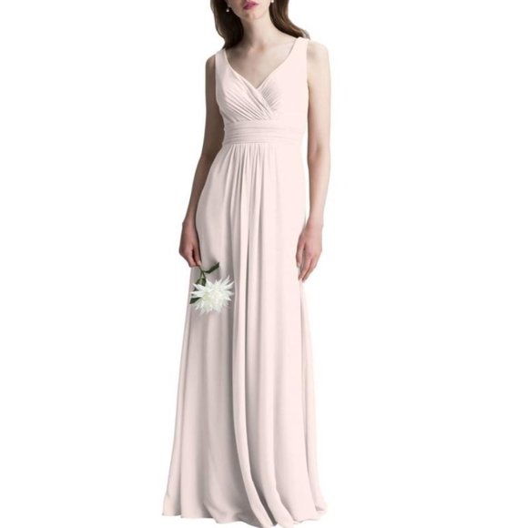 Bill Levkoff Dresses & Skirts - BILL LEVKOFF Petal Pink Chiffon Gown #7004